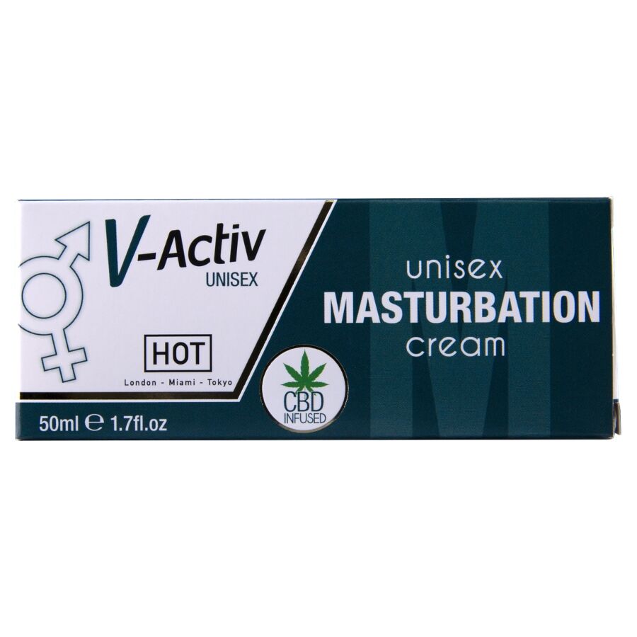 HOT - CRÈME DE MASTURBATION CHAUDE AU CBD UNISEXE 100 ML