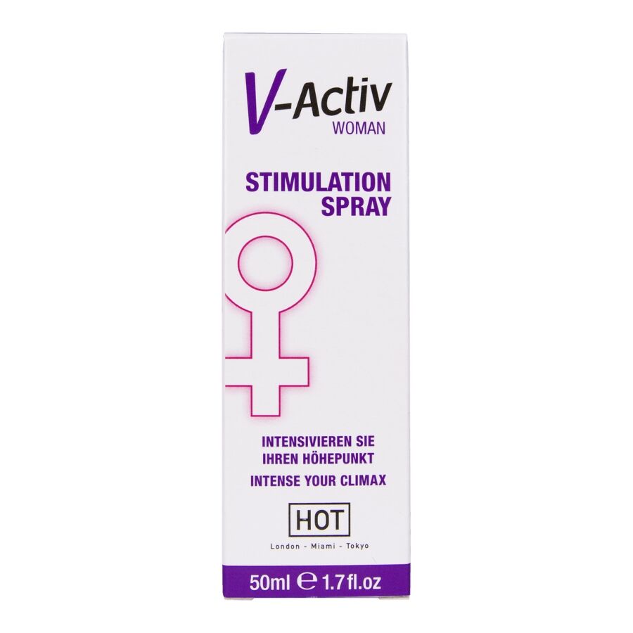 HOT - V-ACTIV SPRAY STIMULANT POUR FEMME 50 ML