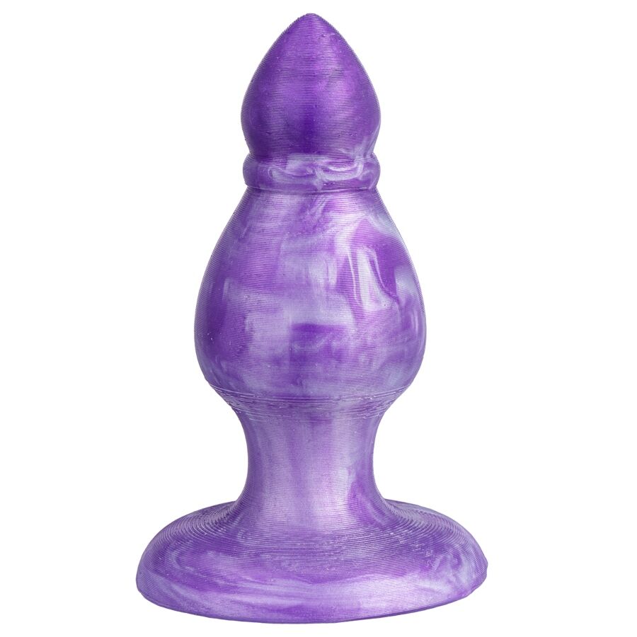 SILEXD - QUEEN ANAL PLUG FANTASY SILICONE LIQUIDE THERMOREACTIVE VIOLET 9,2 CM