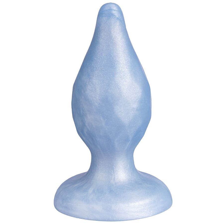img_221908_cdd121e8561fd8fc3061f6f651db780a_1.jpg SILEXD - DIAMOND PLUG ANAL FANTASY SILICONE LIQUIDE THERMOREACTIF BLEU NACRÉ 9,2 CM