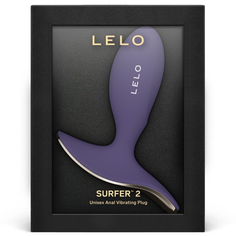 LELO - SURFER 2 PLUG VIBRANT ANAL UNISEXE CYBER VIOLET
