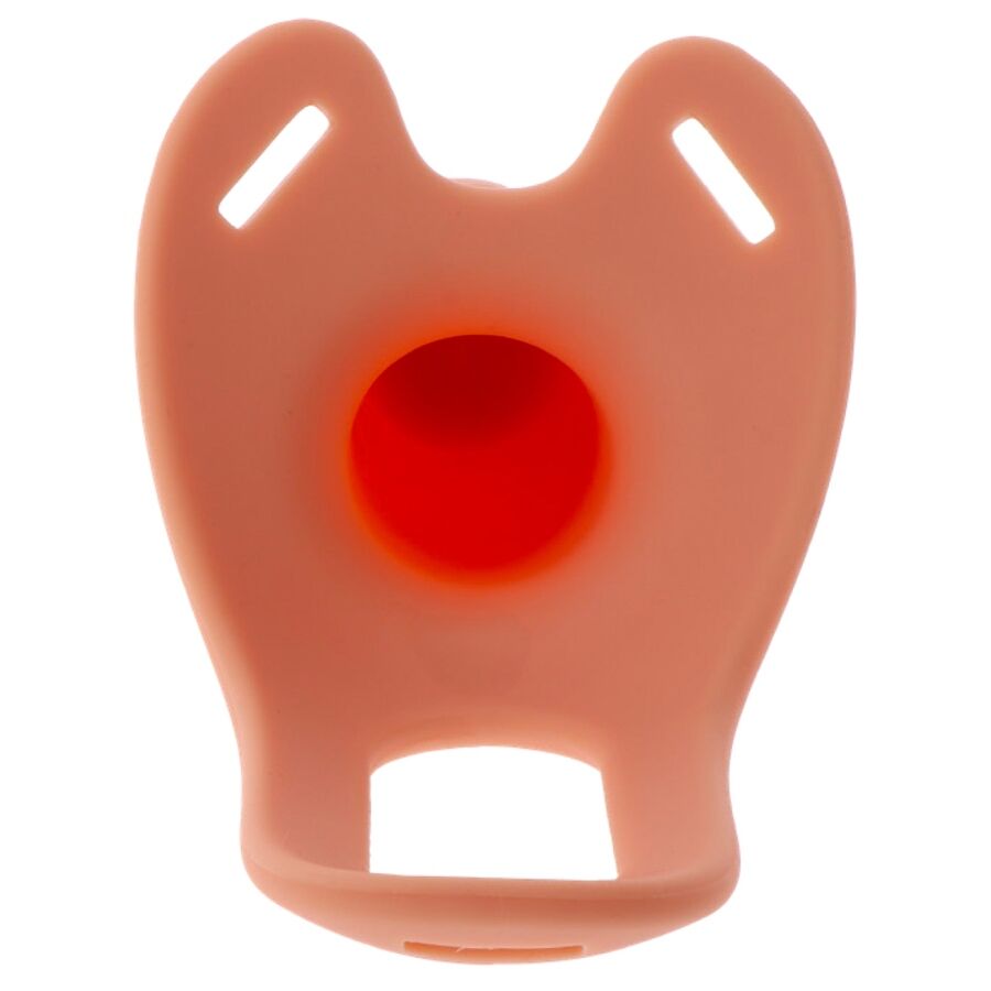 HIDDEN DESIRE - INFERNO MANCHON PÉNIS VIBRANT AVEC STRAP-ON 18 CM