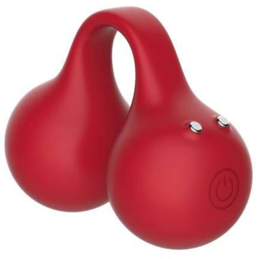 SNAIL VIBE - TWINN VIBRADOR DE DEDO CEREZA