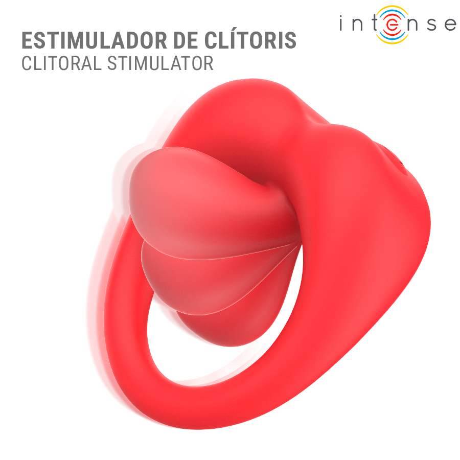 img_223517_798246fe6f999b2269126c4702ca35b0_1.png INTENSE - RUSSELL ANILLO VIBRADOR CON ESTIMULACIÓN DE CLÍTORIS ROJO