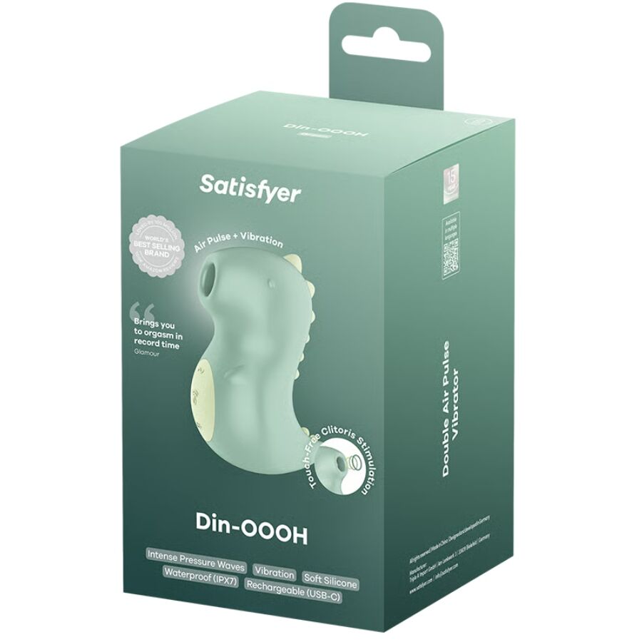 SATISFYER - DIN-OOOH VIBRADOR  ESTIMULADOR AIR PULSE