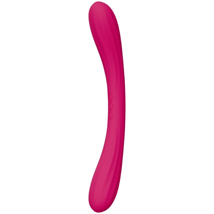 img_223758_0ef9af5aa7b3b549be56841fa046fdc6_1.jpg LELO - BOOMERANG VIBRADOR DE DOBLE EXTREMO CEREZA