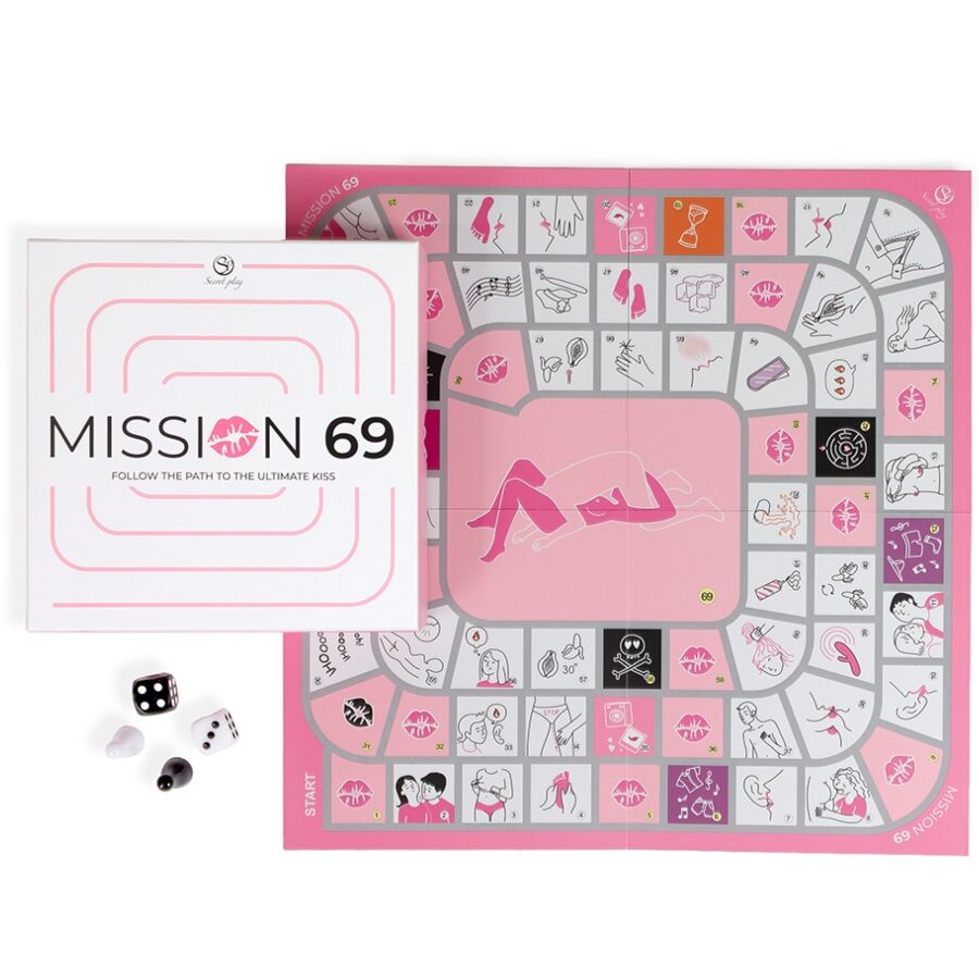 SECRET PLAY - JUEGO DE MESA PARA PAREJAS "MISSION 69"