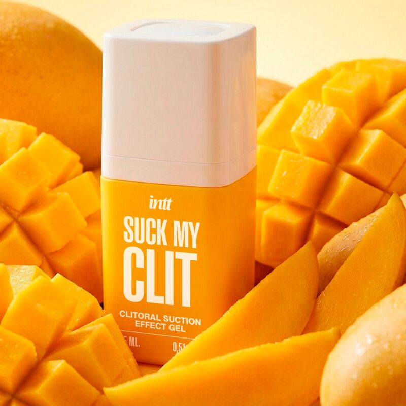 INTT -  SUCK MY CLIT GEL EFECTO SUCCIÓN TROPICAL MANGO 15 ML