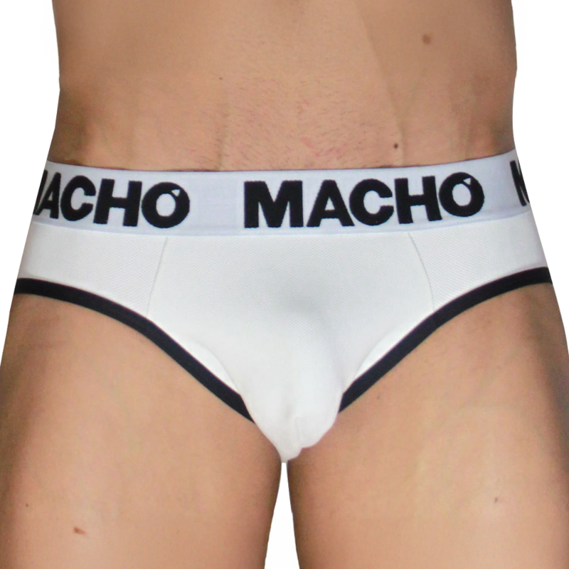 img_224778_021771e88d4de85a12e26eb7150e7b7e_1.png MACHO - MCH006 SLIP CLÁSICO BLANCO + NEGRO S