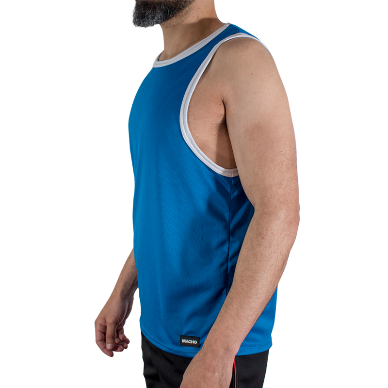 img_224825_74969fdbba559c99bc6b11a1a942973d_1.png MACHO - CMV002 CAMISETA GYM AZUL S/M