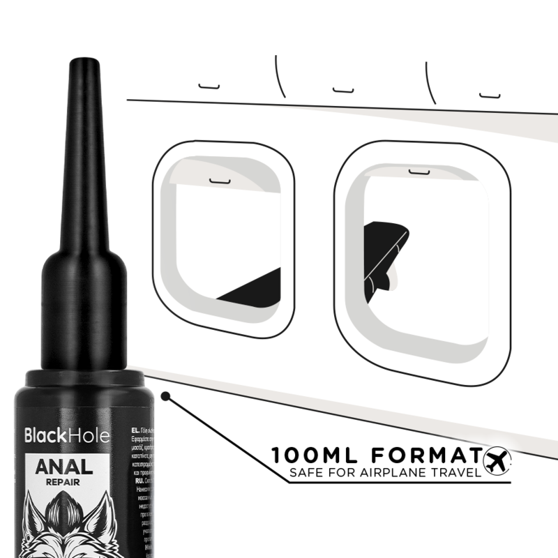 img_225770_557c3e6dc38832495c082fdc22b23359_1.png BLACK HOLE - APLICADOR DE LUBRICANTE ANAL TALLA L 100 ML