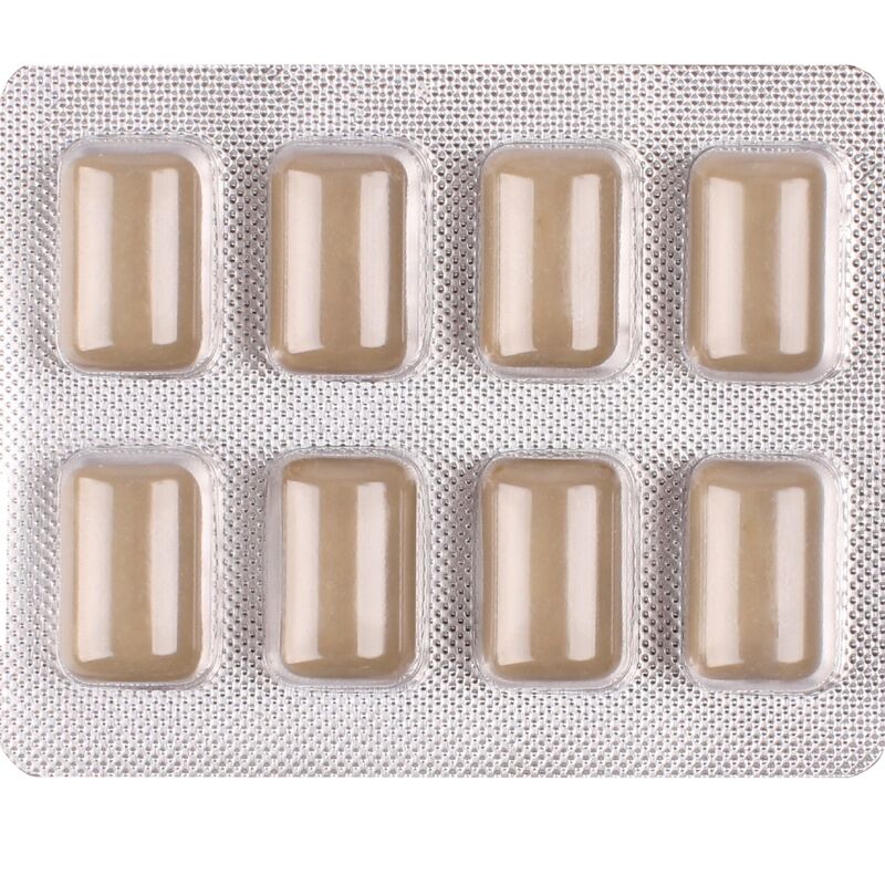 WUG off - El chicle funcional con melatonina y valeriana sabor regaliz BLISTER 8 UDS