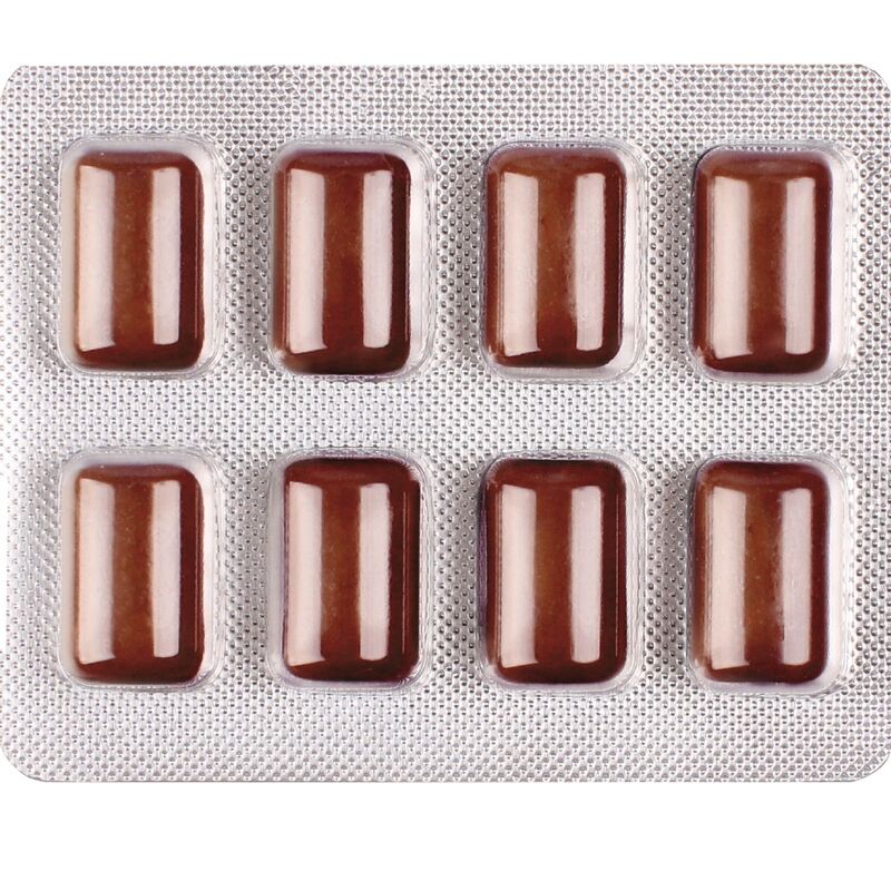WUG power up - El chicle funcional con cafeína y mate sabor café BLISTER 8 UDS