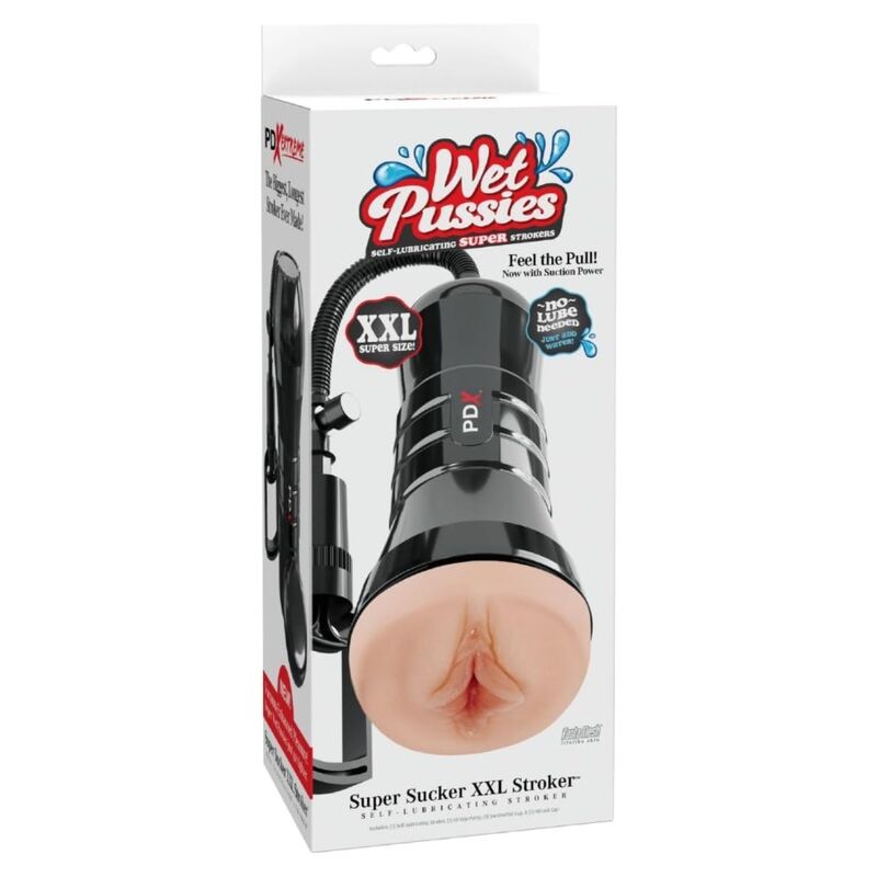 img_226775_db5a6d844a6299e8c3ae0428bd8b5614_1.jpg PDX EXTREME -WET PUSSIES MASTURBADOR VAGINA XXL SUPER SUCKER LIGHT CON SUCCIÓN 27.3 CM