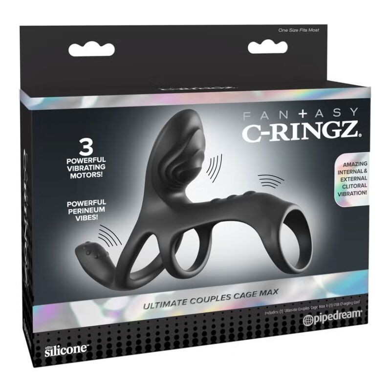img_226778_e9116f29c1dafc7ec475605675d1a67f_1.jpg FANTASY C-RINGZ - ANILLO VIBRADOR PARA PAREJAS ULTIMATE COUPLES CAGE MAX 19.5 CM