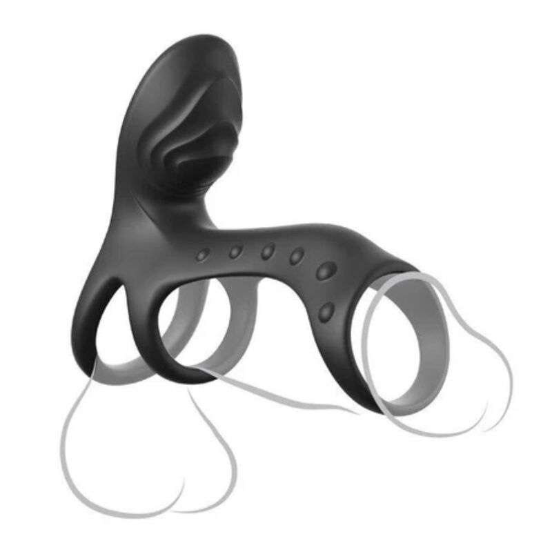 img_226787_a1b6322c910ba2f6a9b8b7567b122325_1.jpg FANTASY C-RINGZ - ANILLO VIBRADOR PARA PAREJAS ULTIMATE COUPLES CAGE PRO 19.5 CM