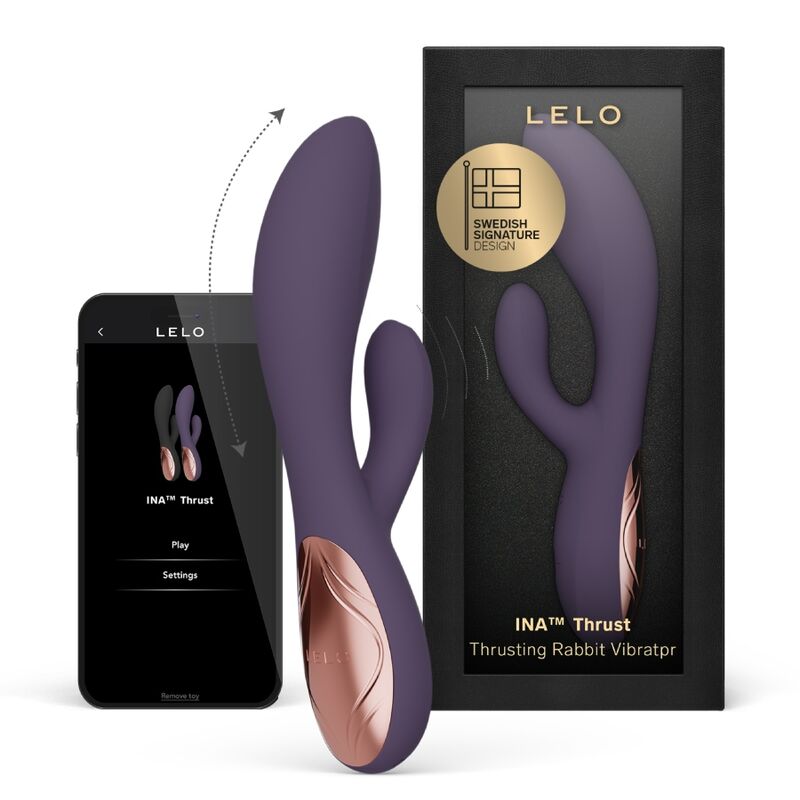img_226982_02ff0aa6cc9d4367495efe2e7e2bd2b2_1.jpg LELO - INA THRUST VIBRADOR RABBIT CON EMPUJE MORADO