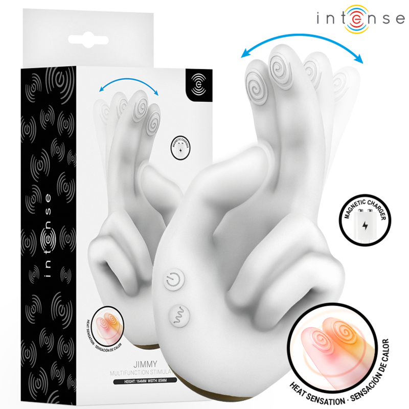 img_227430_97b425529c84c0d2084304316b771ee9_1.png INTENSE - JIMMY ESTIMULADOR MULTIFUNCIÓN CON FORMA DE MANO, VIBRACIÓN Y CALOR