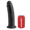 KING COCK - PENE NEGRO 25 CM