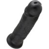 KING COCK - PENE NEGRO 25 CM