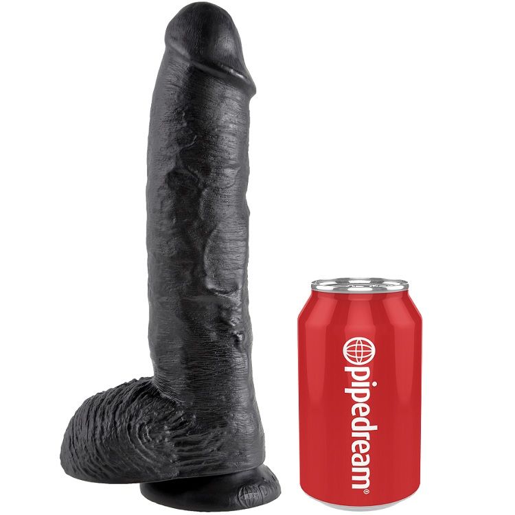 img_29650_babe05dc5cfbc9b8c82c170cf3adbd5c_1.jpg KING COCK - PENE REALISTICO NEGRO 25.4 CM