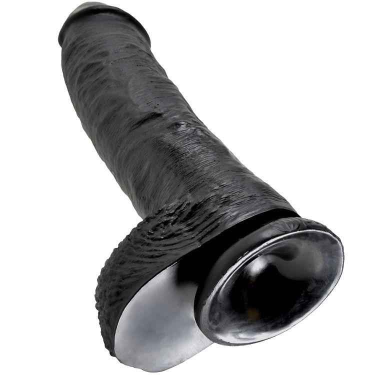 img_29652_ac7275fc4681923ad4e2e1beea9fd83c_1.jpg KING COCK - PENE REALISTICO NEGRO 25.4 CM