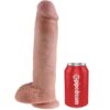 KING COCK - 11 CHAIR DE GODE AVEC BOULES 28 CM