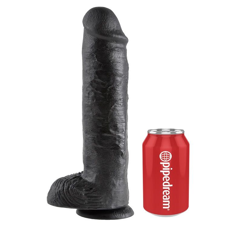img_29665_b80d093c331f9a4aee602e8ab4768392_1.jpg KING COCK - PENE REALISTICO NEGRO 28 CM