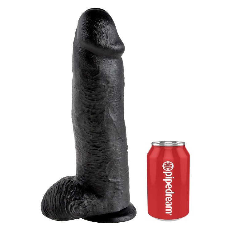 img_29680_acdb16b1e4a71e78f830f514284b2803_1.jpg KING COCK - PENE REALISTICO NEGRO 30.48 CM