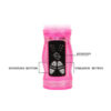BAILE - MINI ROTATEUR LAPIN ROSE AVEC SUPERSTIMULATEUR