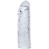 BAILE - COUVERCLE DE PÉNIS EN SILICONE TRANSPARENT 13 CM