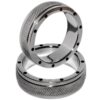 METAL HARD - ANNEAU POUR PÉNIS ET TESTICULES 50MM