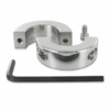METAL HARD - ANNEAU TESTICULE EN ACIER INOXYDABLE 40MM