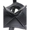 KING COCK - HARNAIS AVEC PÉNIS NOIR RÉALISTE 22,9 CM