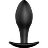 PRETTY LOVE - PLUG ANAL ANCRE EN SILICONE 8.5 CM NOIR