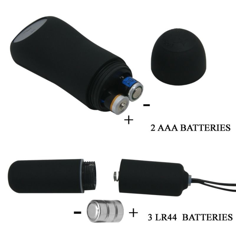 BAILE - STRING AVEC VIBRANT ET TÉLÉCOMMANDE NOIR