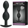 PRETTY LOVE - BALLES ANAL EN SILICONE 12.5 CM NOIRES