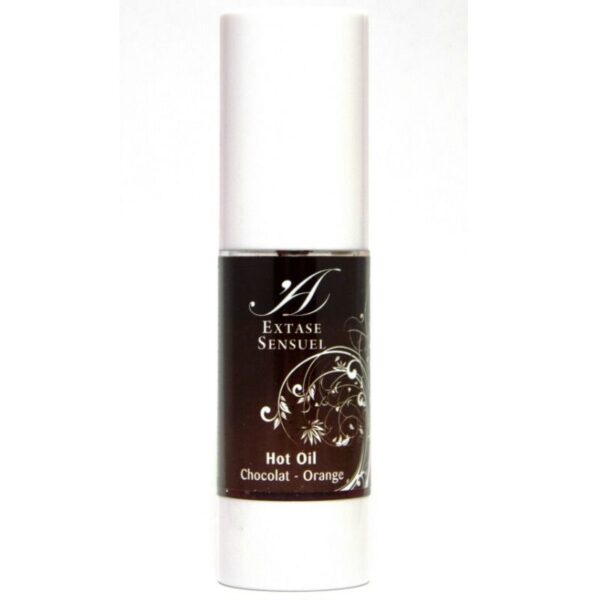 EXTASE SENSUAL - HUILE STIMULANTE CHOCOLAT  ORANGE 30 ML