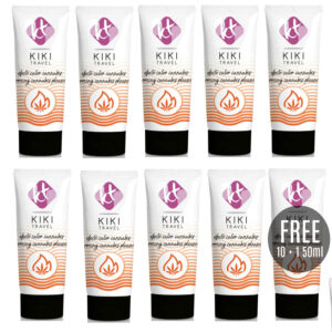 KIKÍ TRAVEL - EFFET CHAUFFANT CANNABIS 50 ML 10 + 1 GRATUIT