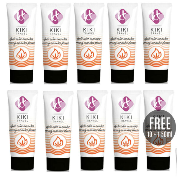 KIKÍ TRAVEL - EFFET CHAUFFANT CANNABIS 50 ML 10 + 1 GRATUIT
