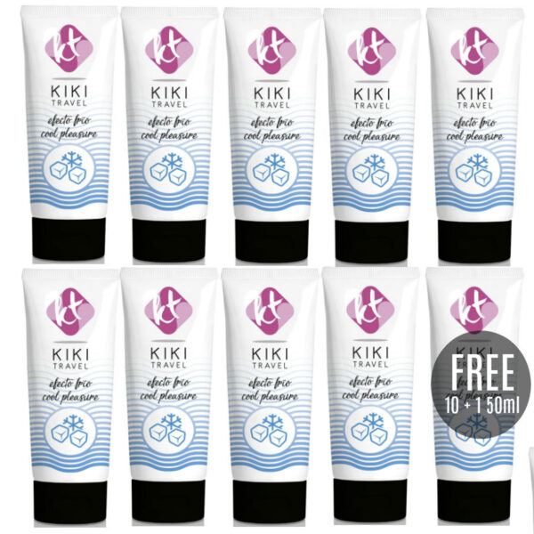 KIKÍ TRAVEL - COOLING EFFECT LUBRICANT 50 ML 10 + 1 OFFERT
