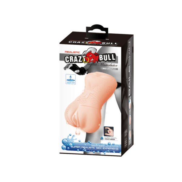 CRAZY BULL - MASTURBADEUR PEAU DEAU MODÈLE VAGIN 4