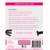 BYE-BRA - ADAPTATEUR DE SOUTIEN-GORGE À DOS OUVERT NOIR  BLANC