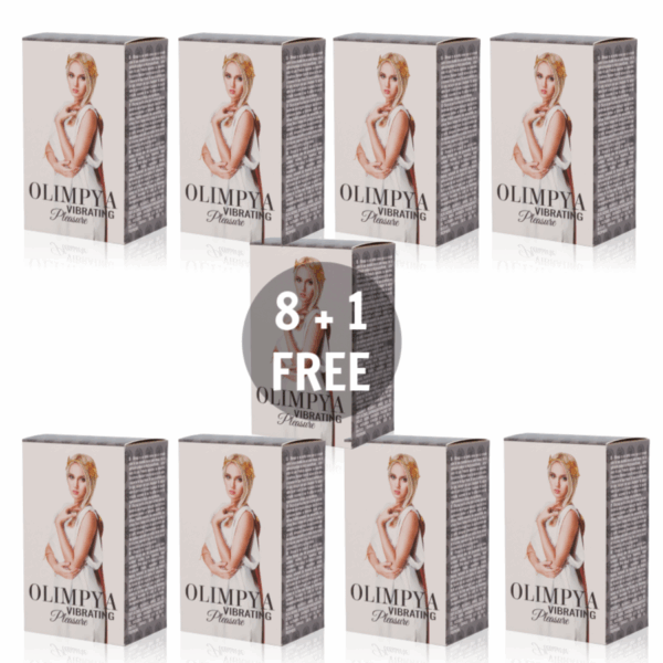 OLIMPYA - DÉESSE DU PLAISIR VIBRANTE 8 + 1 GRATUIT