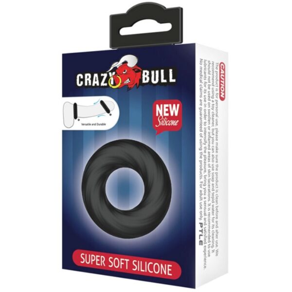 img_68410_e5134aa2de97193e3439c27cd5c35e5a_1.jpg CRAZY BULL - BAGUE EN SILICONE SPIRALE