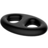 CRAZY BULL - BAGUE EN SILICONE DOUBLE OVALE