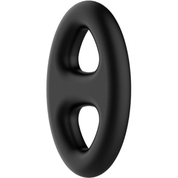 CRAZY BULL - BAGUE EN SILICONE DOUBLE OVALE