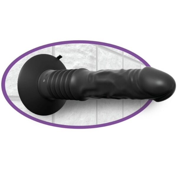 VIBRATING ASS THRUSTER VIBRADOR ANAL RECARGABLE CON VENTOSA