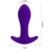 PRETTY LOVE - VIBRATEUR ANAL LILAS