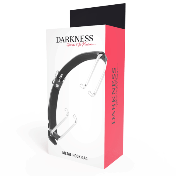 DARKNESS - GAG AVEC CROCHET NOIR
